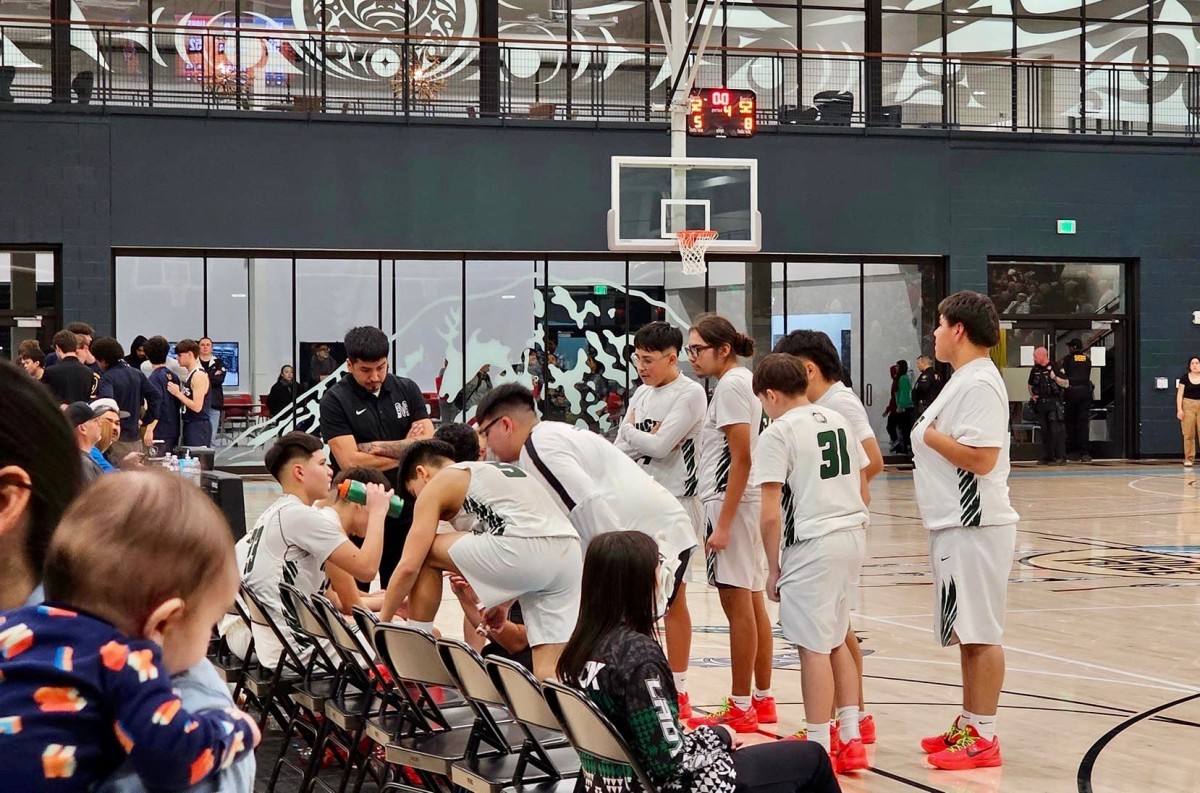 Muckleshoot Tribal boys basketball 2023-24